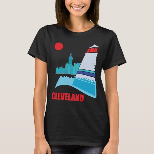 クリーブランド ターミナルタワー, 海洋性のある雰囲気, 旅行 Tシャツ (正面)