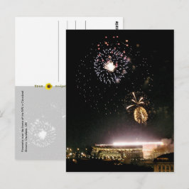 クリーブランド・ブラウンズスタジアムの花火 - ポストカード
