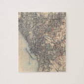 クリーブランド(1904年)のヴィンテージの地図 ジグソーパズル (縦)