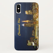 クリーブランド, OHナイトライトVibe iPhoneケース Case-Mate iPhoneケース (裏面)