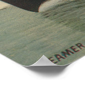 クリーブランド， OH – クリーブランドの汽船市 ポスター (角)