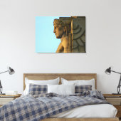 クリーブランドOHアールデコキャンバスプリント キャンバスプリント (インサイチュ (寝室))