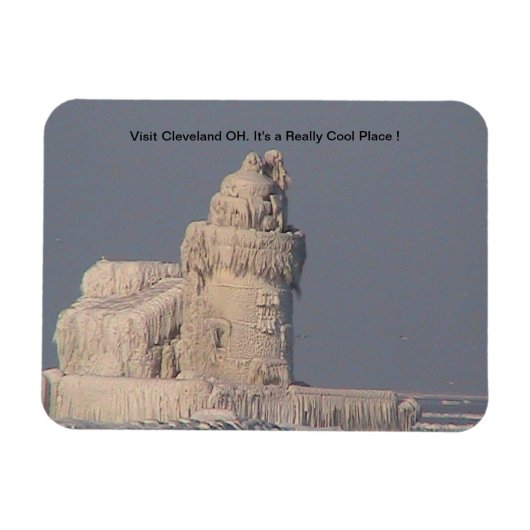 クリーブランドOHクール Really Placeマグネット マグネット (横)