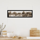 クリーブランドOHスクエア写真1912 ポスター (キッチン)