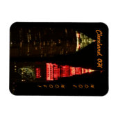 クリーブランドOHスポーツファン冷蔵庫用マグネット マグネット (横)