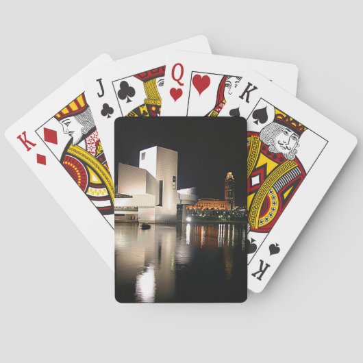 クリーブランドOHロックンロールホール&ミュージアム トランプ (裏面)