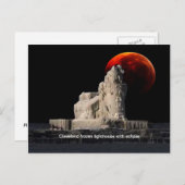 クリーブラン凍っていト灯台はがき ポストカード (正面/裏面)