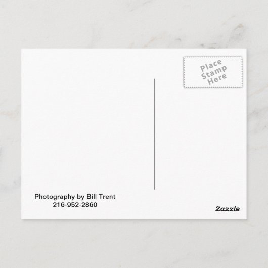 クリーブラン凍っていト灯台はがき ポストカード (裏面)