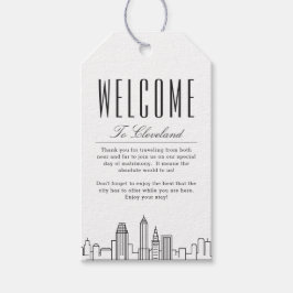 クリーブラ結婚ンド |ウェルカムメッセージギフトラベル ギフトタグ