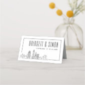 クリーブラ結婚ンド | テーブル名カードの配置 プレイスカード (裏面)