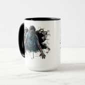 クリープィ ゾンビ ホラー - 怖いハロウィン マグカップ (正面左)