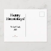  クリープマメリースホラークリスマスカスタムはがき インビテーションポストカード (裏面)