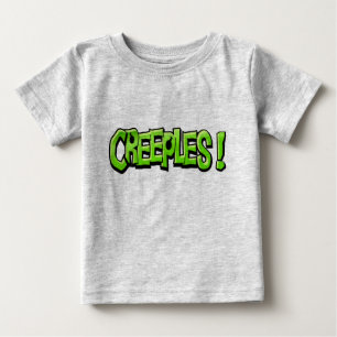 クリープルベビーTシャツ(グレー) ベビーTシャツ