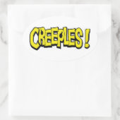 クリープル! 楕円形シール (バッグ)