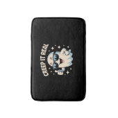 クリープ実在よいハロウィーン幽霊 バスマット (正面縦)