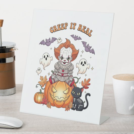 クリープ実在イチハロウィンピエロ 台座サイン (インサイチュ)