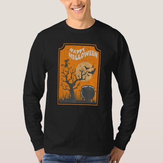 クリープ実在ハッピーハローウィン Tシャツ (正面)