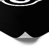 クリープ静運かにスパイダプンおもしろいダークBG ポスター (角)