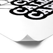 クリープ静運かにプおもしろいリン ポスター (角)