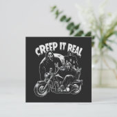 クリープ・イット・リアル ハロウィン バイク ゴーストフェイス シーズンカード (スタンド正面)