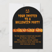 クリープ・オン・オーバーハローウィンパーティ招待状 招待状 (正面)