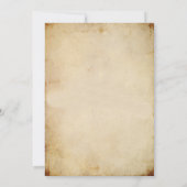 クリープ、クロールまたはBuzzzz少年のバグ誕生日パーティー 招待状 (裏面)