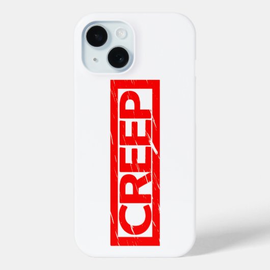 クリープ・スタンプ Case-Mate iPhoneケース (裏面)