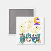 クリープitス実在ケートボーディング幽霊レトロハロウィーン マグネット (正面/裏面)