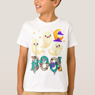 クリープitス実在ケートボーディング幽霊レトロハロウィーン tシャツ