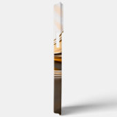 クリーミーなオレンジ色から茶色のツイスト反射照明 Case-Mate iPhoneケース (裏面 / 右)