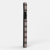 クリーミーなココアバスケット織り Case-Mate iPhoneケース (裏面/右)