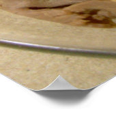 クリーミーなヤギのチーズとローストビーフサンドイッチ ポスター (角)