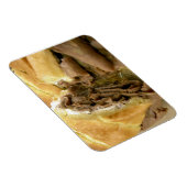 クリーミーなヤギのチーズとローストビーフサンドイッチ マグネット (右側)