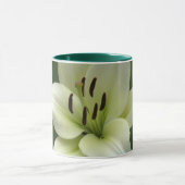 クリーミーなユリのマグ マグカップ (中央)