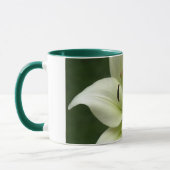 クリーミーなユリのマグ マグカップ (左)