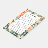 クリーミーなヴィンテージピーチブロッサムウォーターの色 ポストイット (アングル)