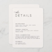 クリーミーな中和詳細エンクロージャカード エンクロージャーカード (正面/裏面)