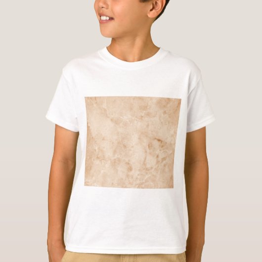 クリーミーな大理石テクスチャ Tシャツ (正面)