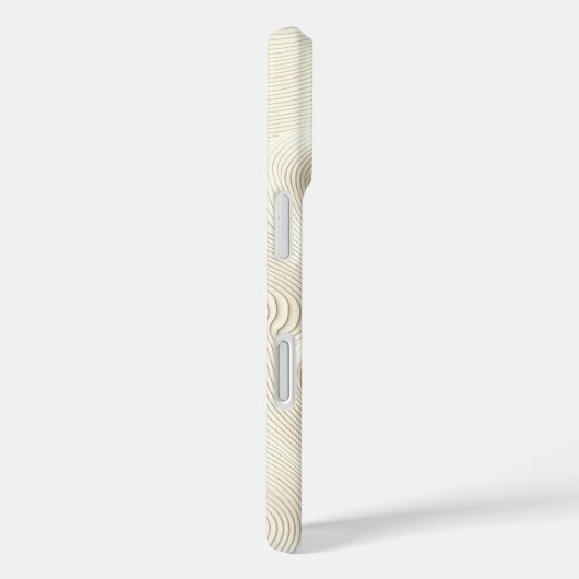 クリーミーな渦巻きテクスチャ電話ケース Case-Mate iPhoneケース (裏面 / 右)