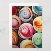 クリーミーな渦巻き シーズンカード (正面/裏面)