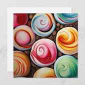 クリーミーな渦巻き シーズンカード (正面/裏面)