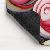 クリーミーな渦巻き マウスパッド (コーナー)