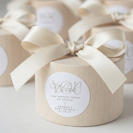 クリーミーエレガントニュートラルありがとう ラウンドシール