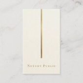 クリーミーエレガントホワイトグリッター金ゴールド洗練 名刺 (正面)