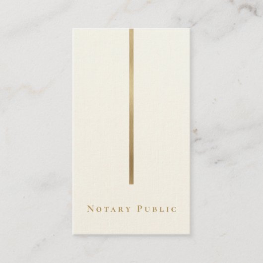 クリーミーエレガントホワイトグリッター金ゴールド洗練 名刺 (正面)