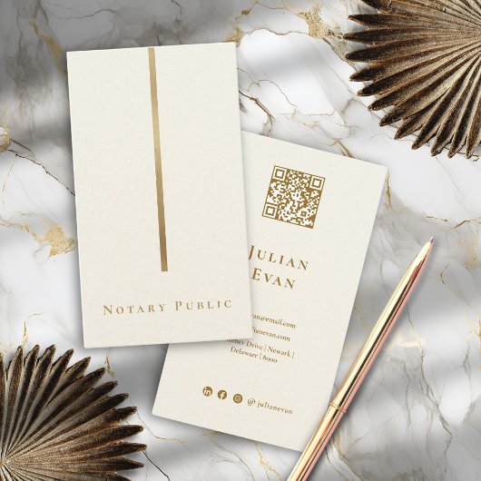 クリーミーエレガントホワイトグリッター金ゴールド洗練 名刺