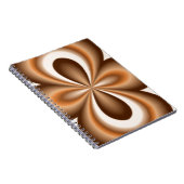 クリーミーカラメルチョコレート柄 ノートブック (右側)