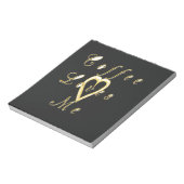 クリーミーコーヒーラバーズデザイン ノートパッド (回転)