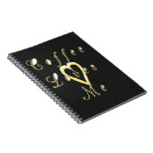 クリーミーコーヒーラバーズデザイン ノートブック (右側)