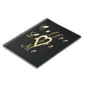 クリーミーコーヒーラバーズデザイン ノートブック (左側)